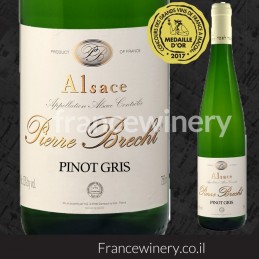 ALSACE PINOT GRIS PIERRE BRECHT MEDAILLE D'OR