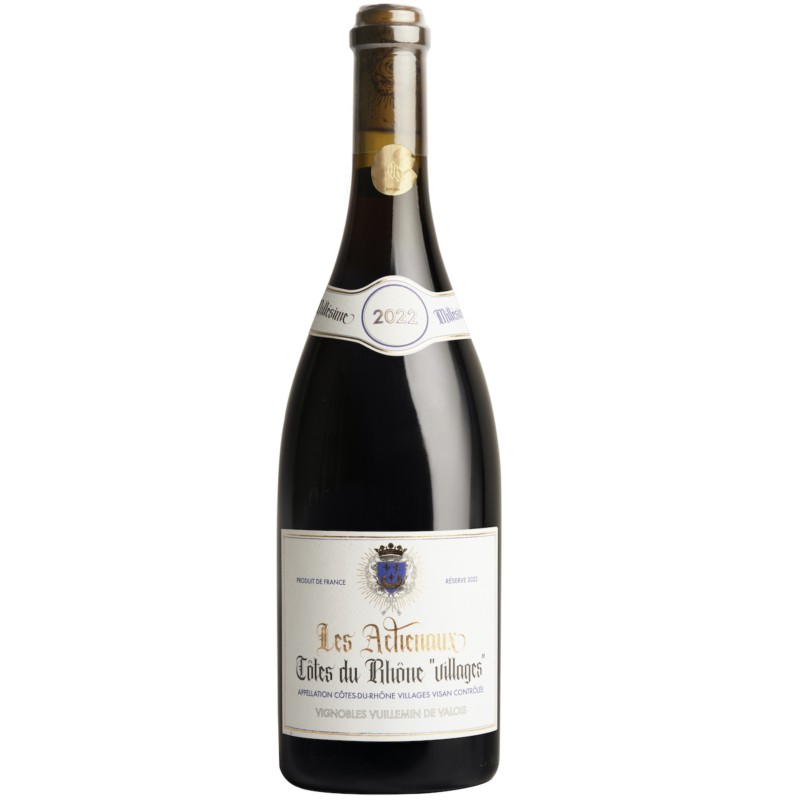 Côtes du Rhône Villages Visan Les Achenaux 2022 Bio Vignoble VUILLEMIN DE VALOIS