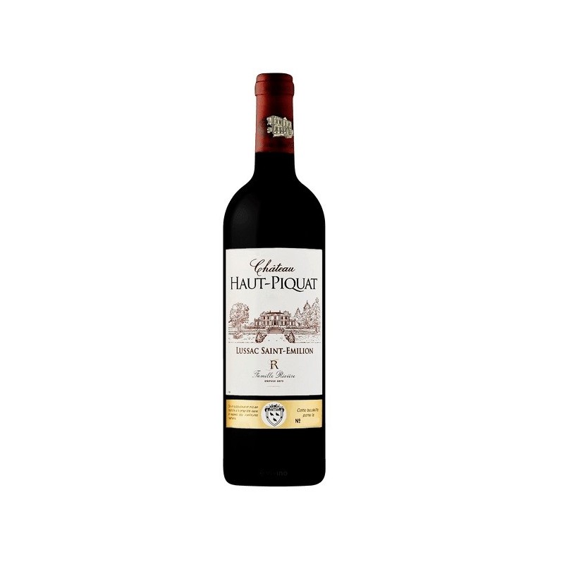 LUSSAC ST EMILION CHATEAU HAUT PIQUAT  75 CL 2014